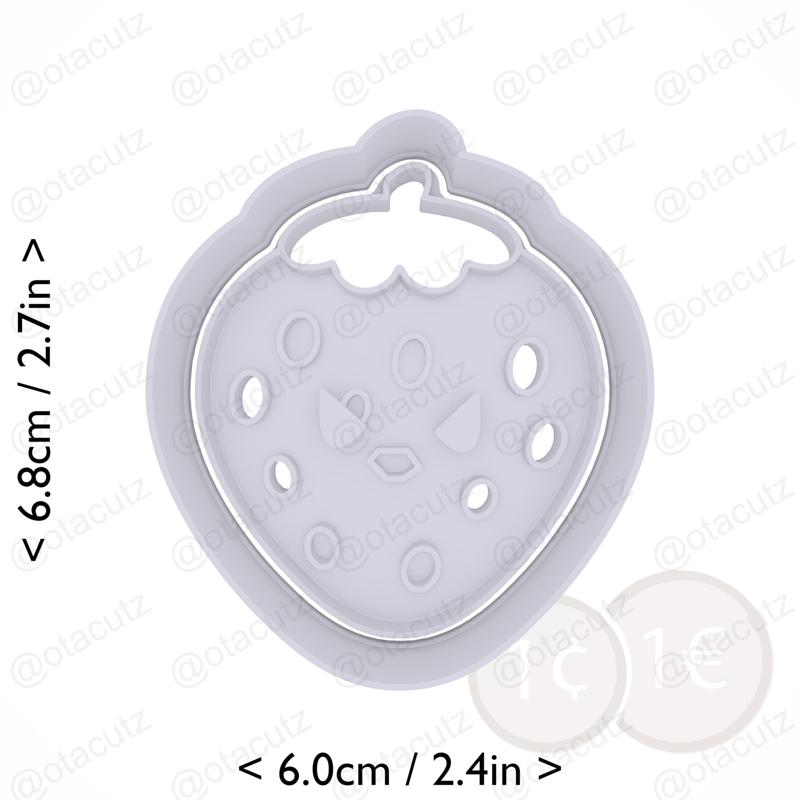 Strawberry Cookie Cutter / Suika Game