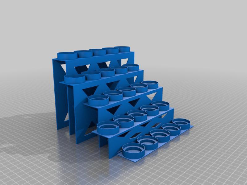 Miniature Paint Rack