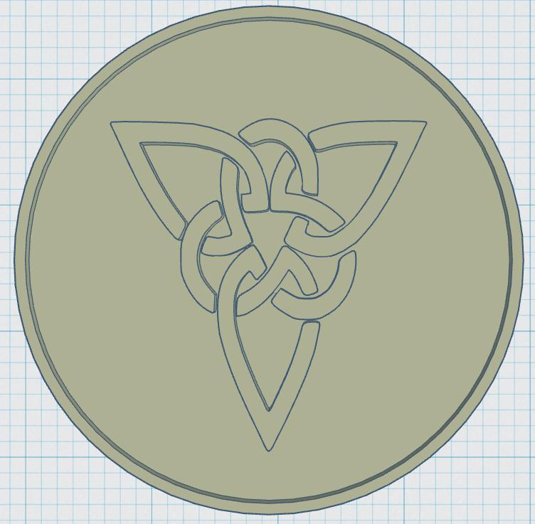 Celtic Symbol Coaster 31