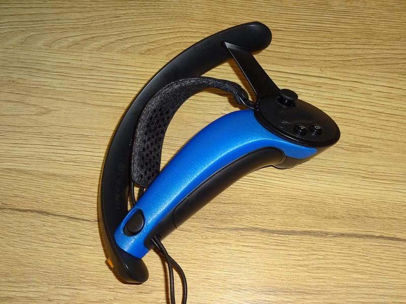 Valve Index Controller grip extension, smooth inside