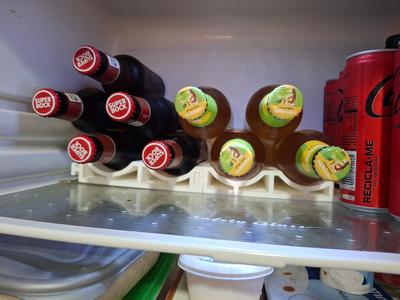 Bottle Support for Fridge
