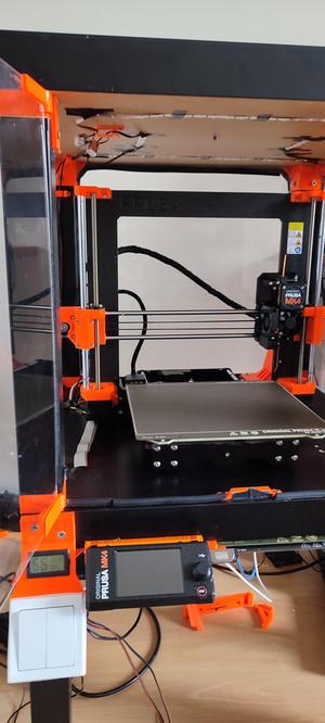 Prusa mk4 outside screen for Lack encousure
