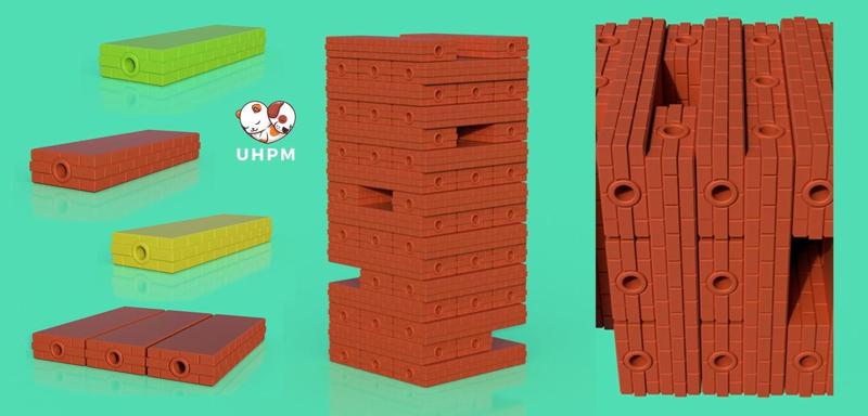 Jenga Super Mario - Brick Version