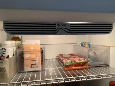 Overly Engineered Replacement Kenmore Refrigerator Light Shield