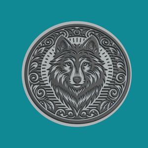 Wolf Print Model