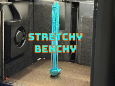 Stretchy Benchy Z-Wobble Test Calibration 25cm