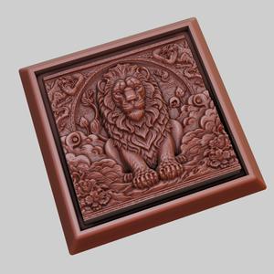 lion Animal 3D Model for CNC Router Laser & 3D Printer