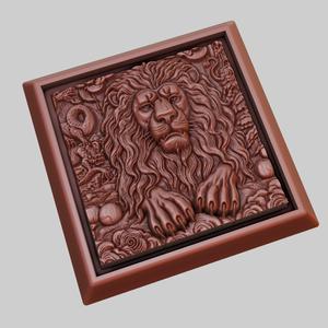 lion Animal 3D Model for CNC Router Laser & 3D Printer
