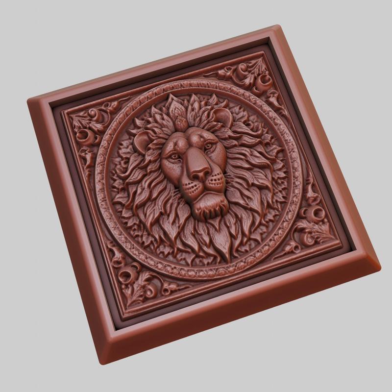 lion Animal 3D Model for CNC Router Laser & 3D Printer