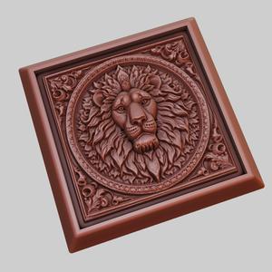 lion Animal 3D Model for CNC Router Laser & 3D Printer