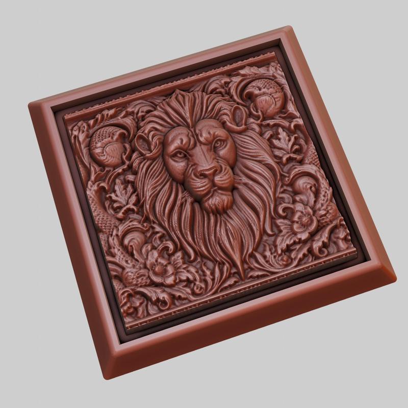 lion Animal 3D Model for CNC Router Laser & 3D Printer