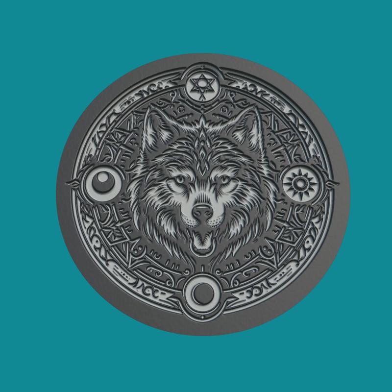 Wolf Pendant
