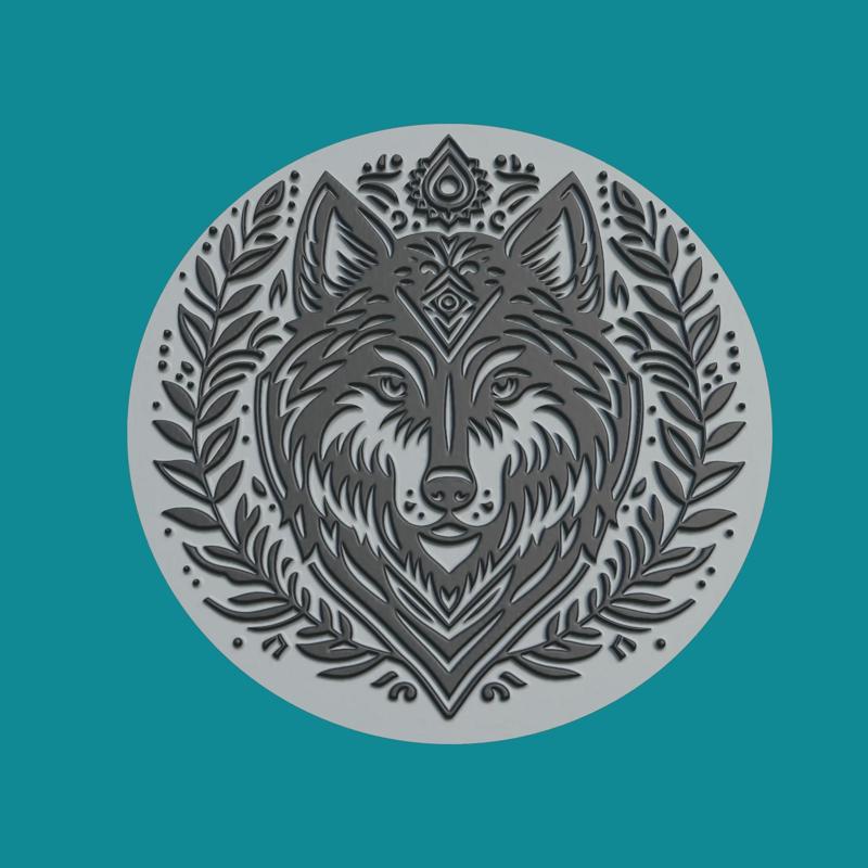 Wolf Medallion