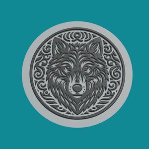 Wolf Print Model