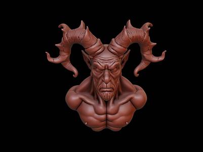 Ifrit Beast Bust