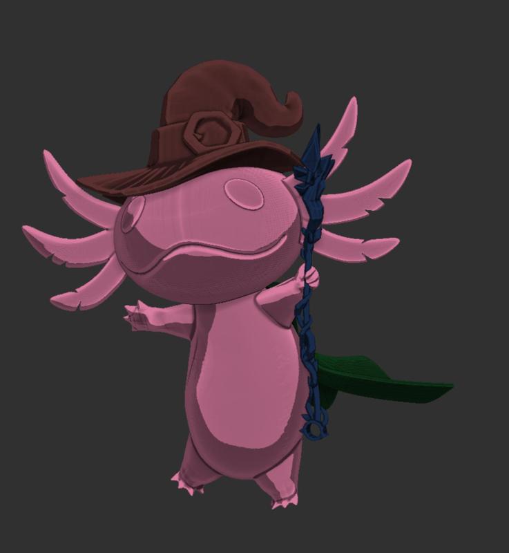 Axolotl Mage