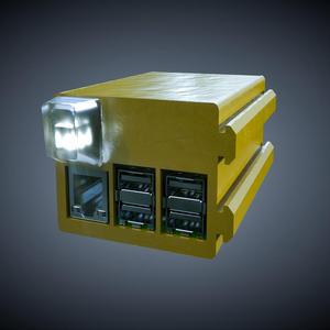 Ender 3 Raspberry Pi 3 Case Switch Version
