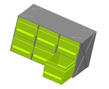 小型工具盒(抽屉式)