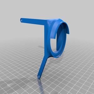 Trinus 3D Printer Cooling Fan Mount