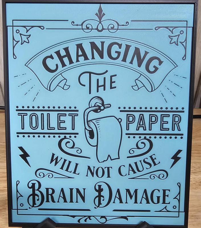 Changing The Toilet Paper 
