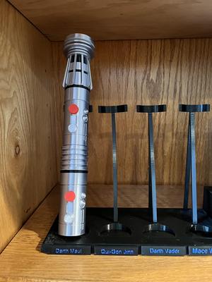 Darth Maul Lightsaber Nameplate