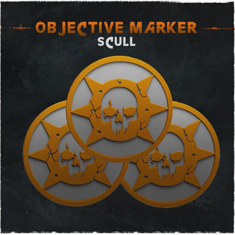 Objective Marker - Scull
