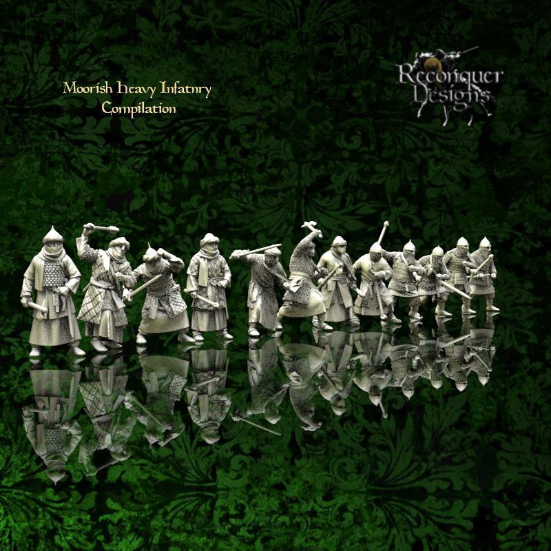 Moorish Heavy Infantry Compilation Set A