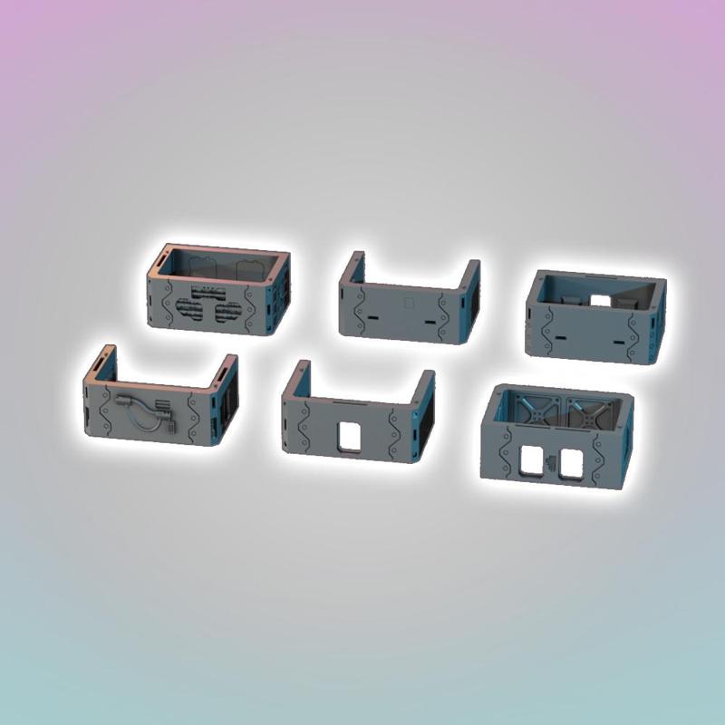 Flatline City - Standard Back to Back Building OpenLock Variants