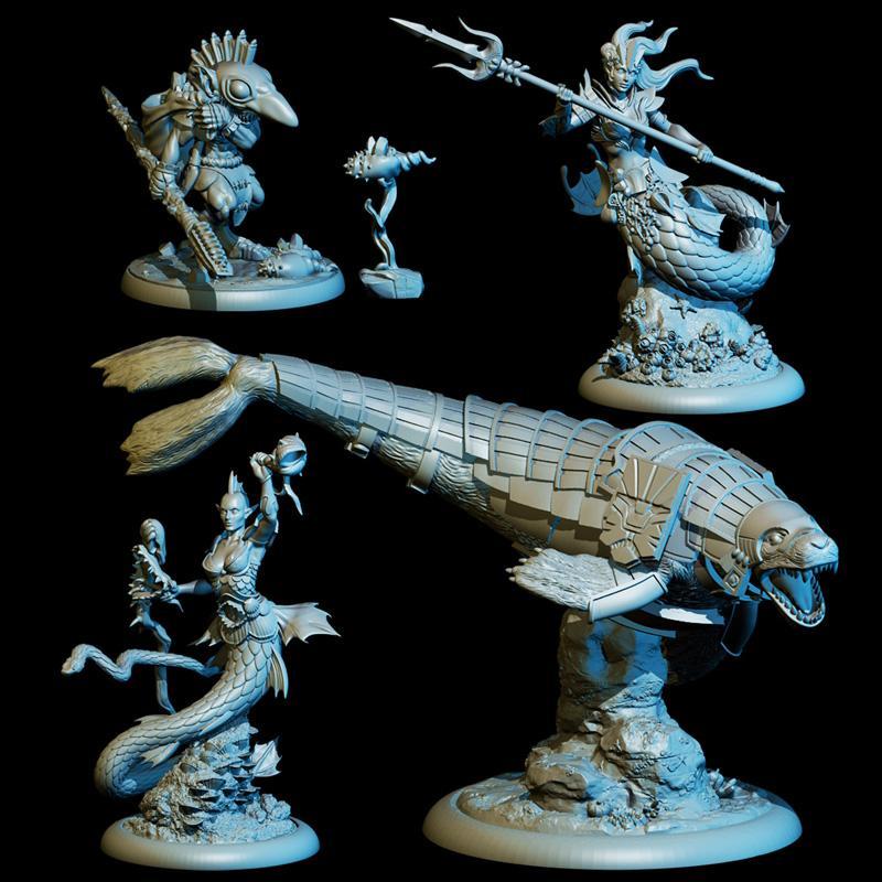 Nereid Warband - DeepWars