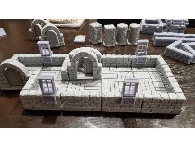 on wall window for openforge low stone wall