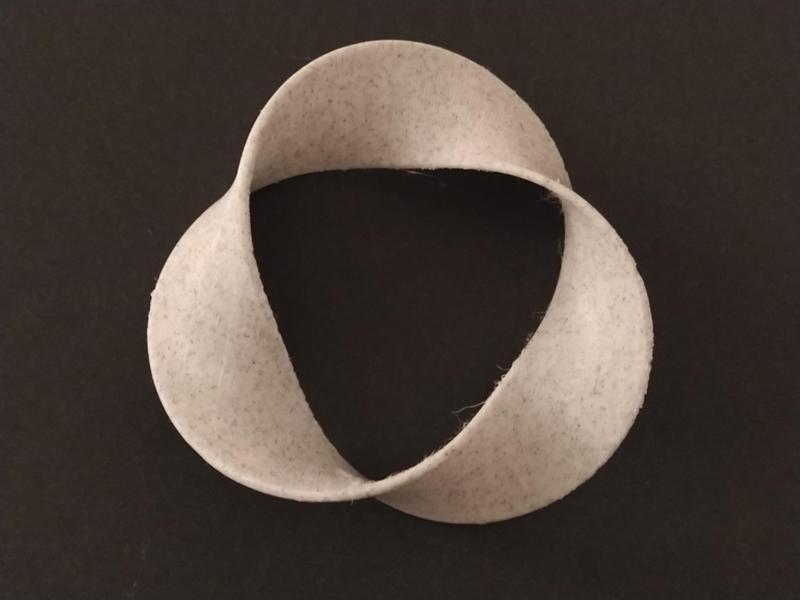 Triply twisted Möbius band