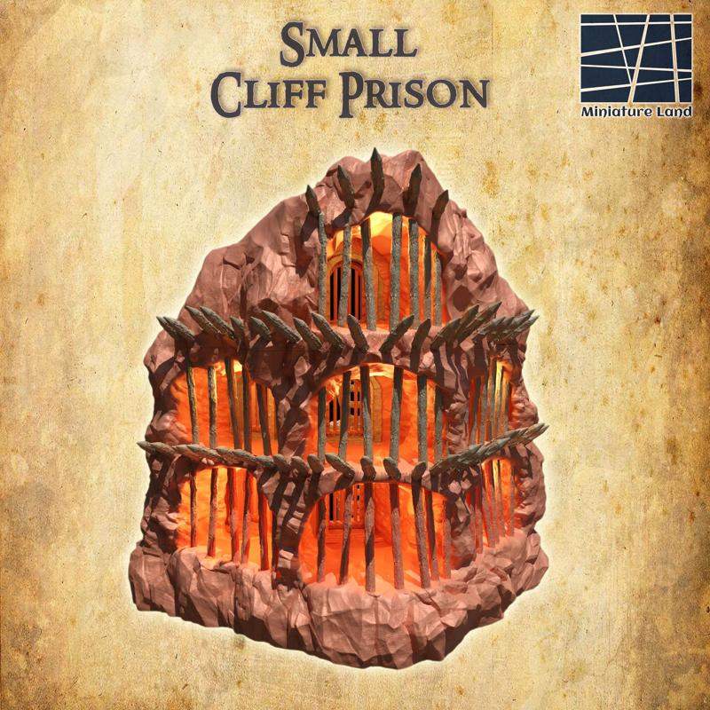 Old Cliff Prison - Tabletop Terrain - 28 MM