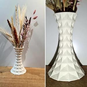 Faceted vase