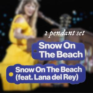 2 Keychain set Snow on the beach - Taylor Swift Midnights