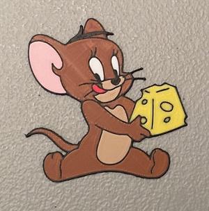 Multicolor Jerry Mouse Magnet