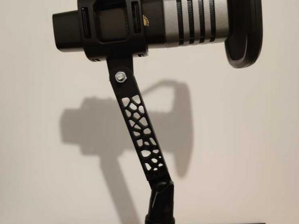 Microphone stand extension VORONOI style