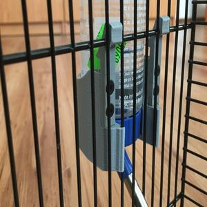 Hamster Bottle Holder 40 Diameter and feed cup