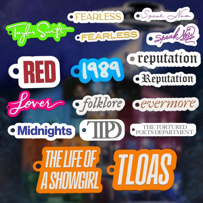 Ultimate swiftie Keychain set - Taylor Swift