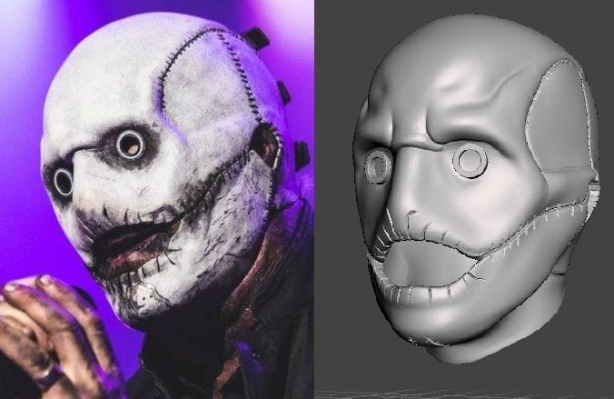 Slipknot Corey Taylor mask (2021-2022 Tour)