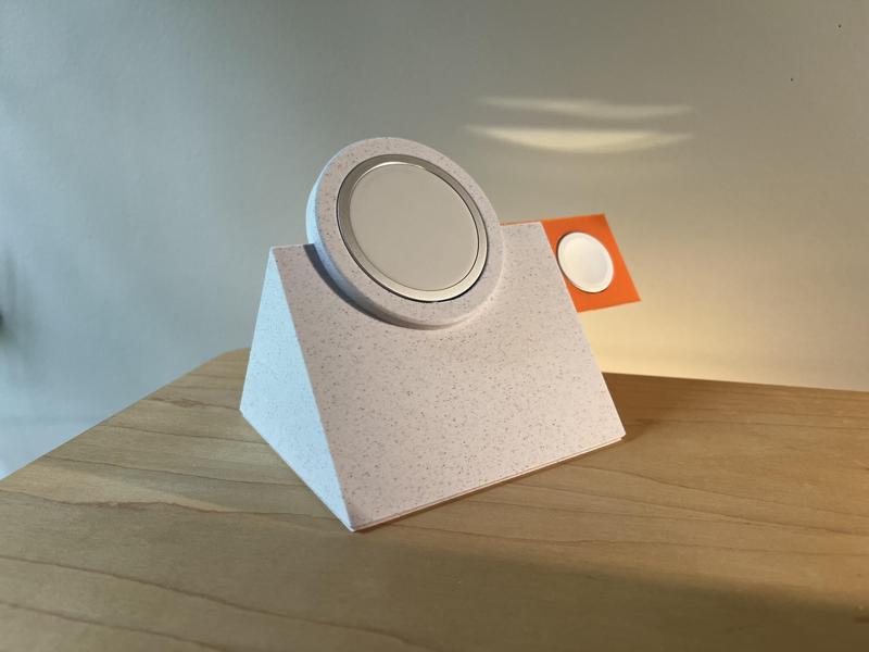 Triangular Magsafe and Apple Watch Charging Stand