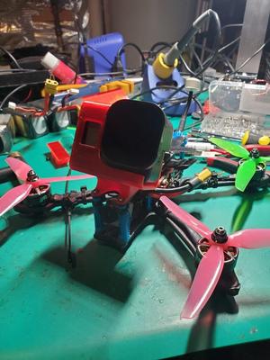 AstroX JohnnyFPV GoPro Hero8 mount with PolarPro Filter