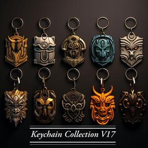 Keychain Collection V17 20 different Keychains! Follow Please!