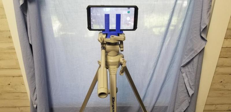 Phone tripod adapter
