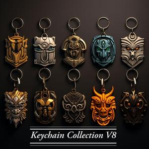 Keychain Collection V8 20 different Keychains! Follow Please!