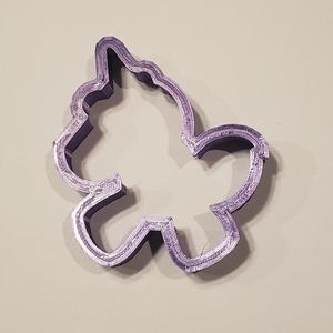 Running Unicorn Cookie Cutter
