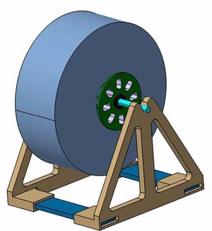3D-CNC SPOOL HOLDER