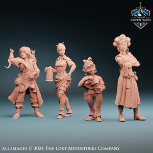 Greymill Townsfolk ( Storytelling Set of 4)