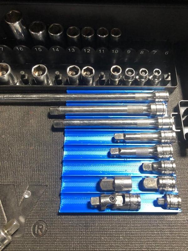 Ratchet extension organizer