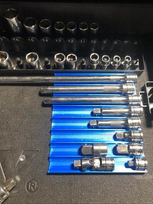 Ratchet extension organizer
