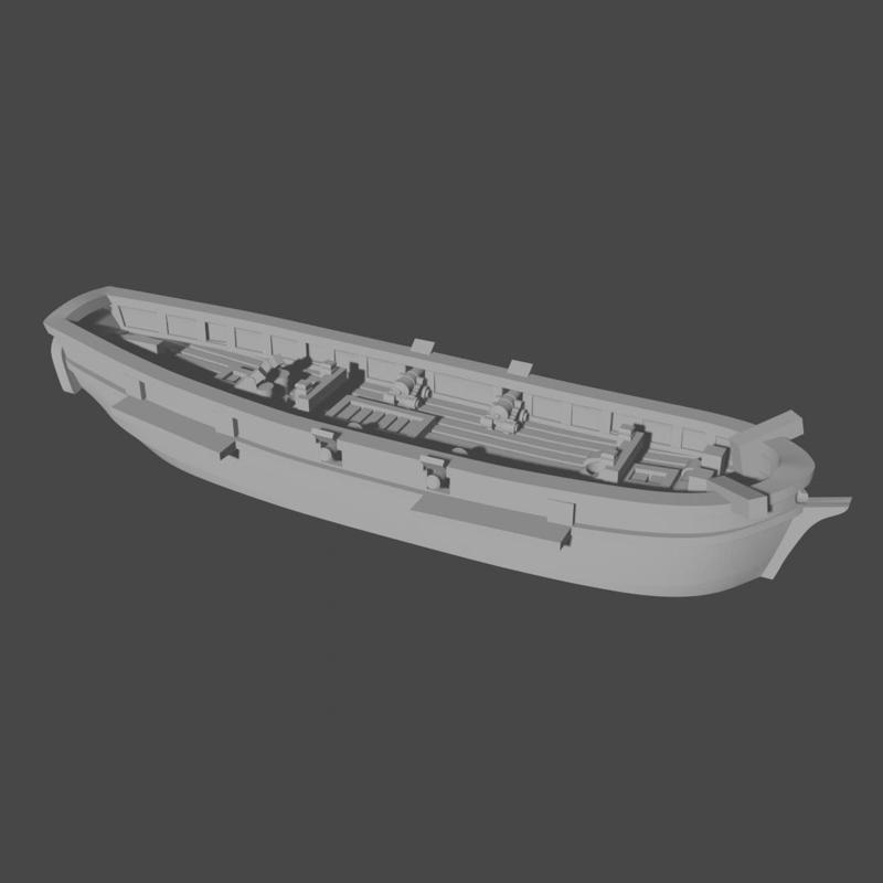 GB Packet Schooner (4 guns), 1814-30 & Blender Exporter, AOA-GB-3